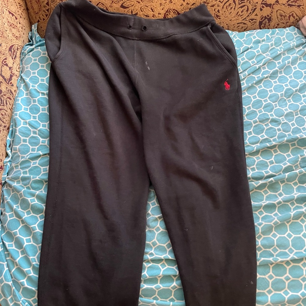 Black Polo Sweats